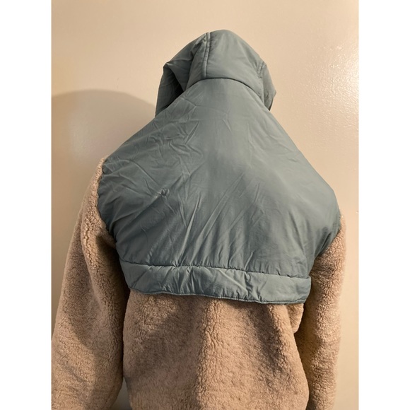 ZARA GIRL COMBINATION FLEECE SPORTY JACKET - Picture 8 of 10